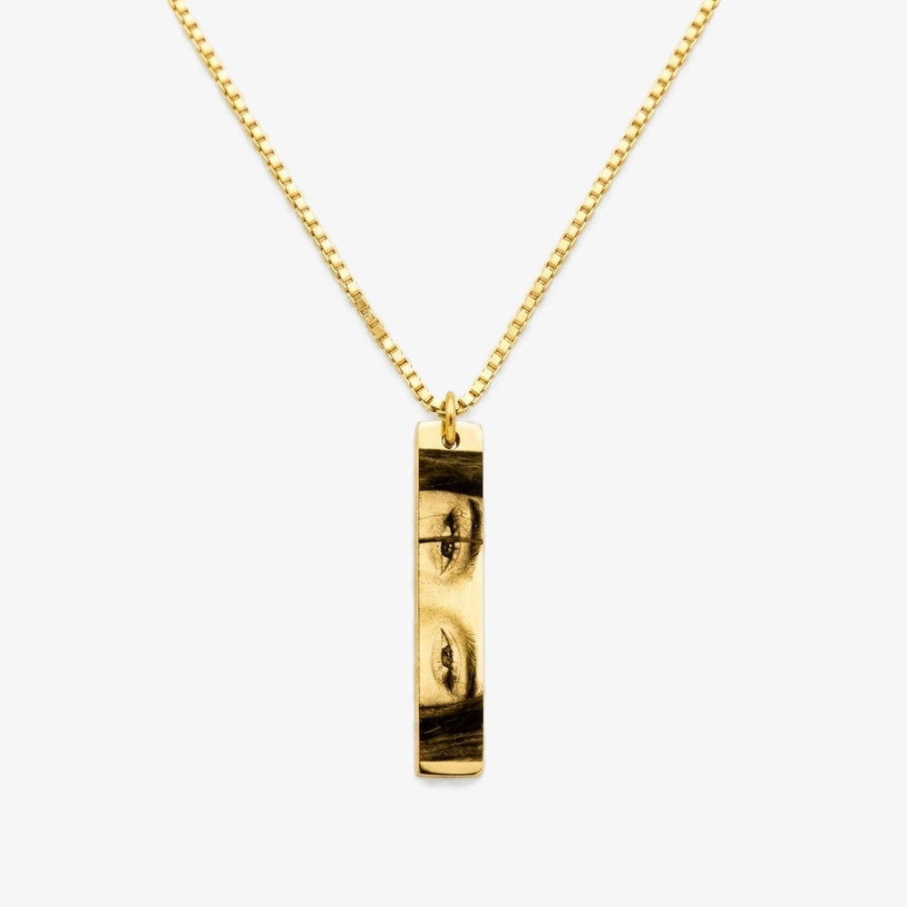 Colar Personalizável com o Teu Olhar dourado