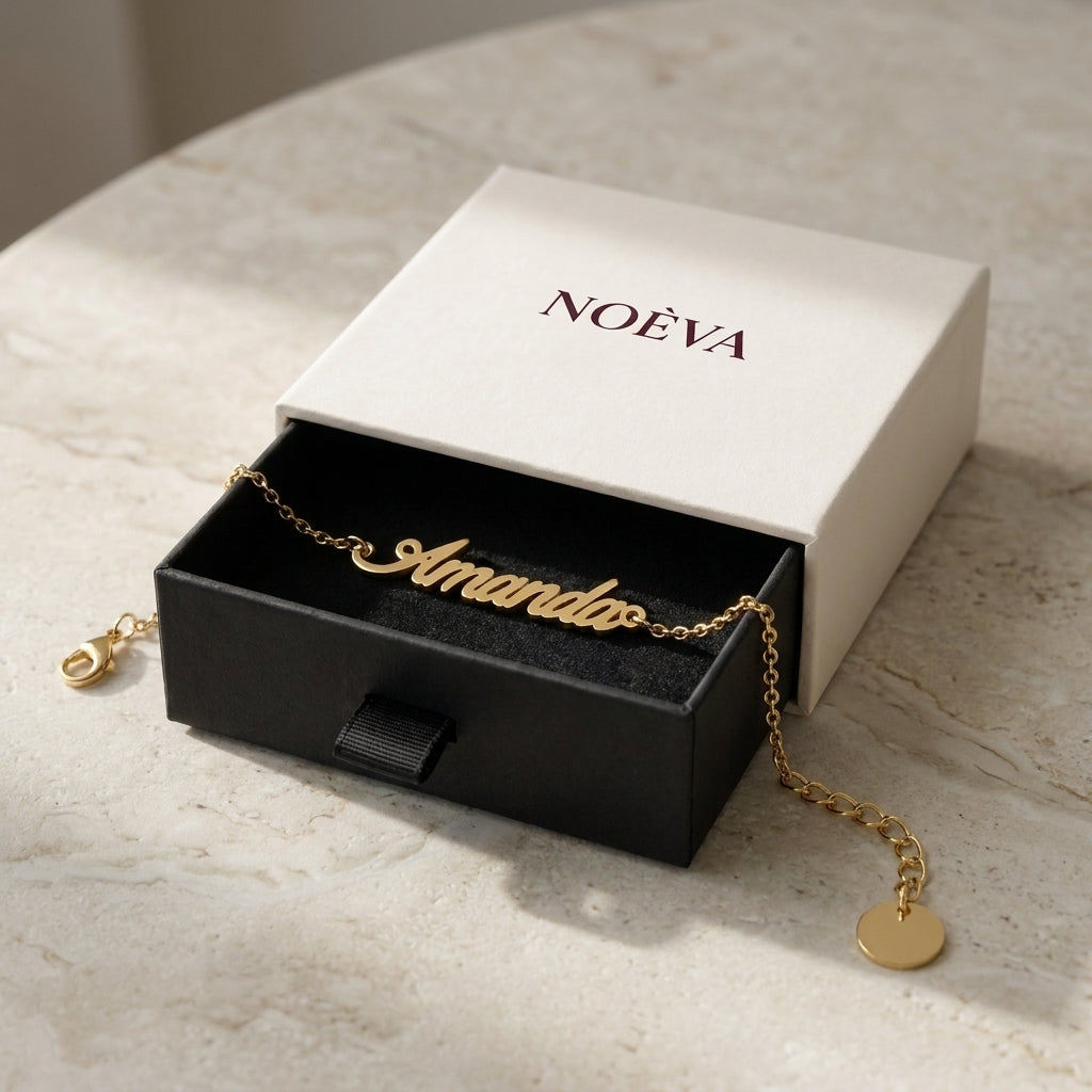 Pulseira Assinatura na caixa de oferta NOÈVA