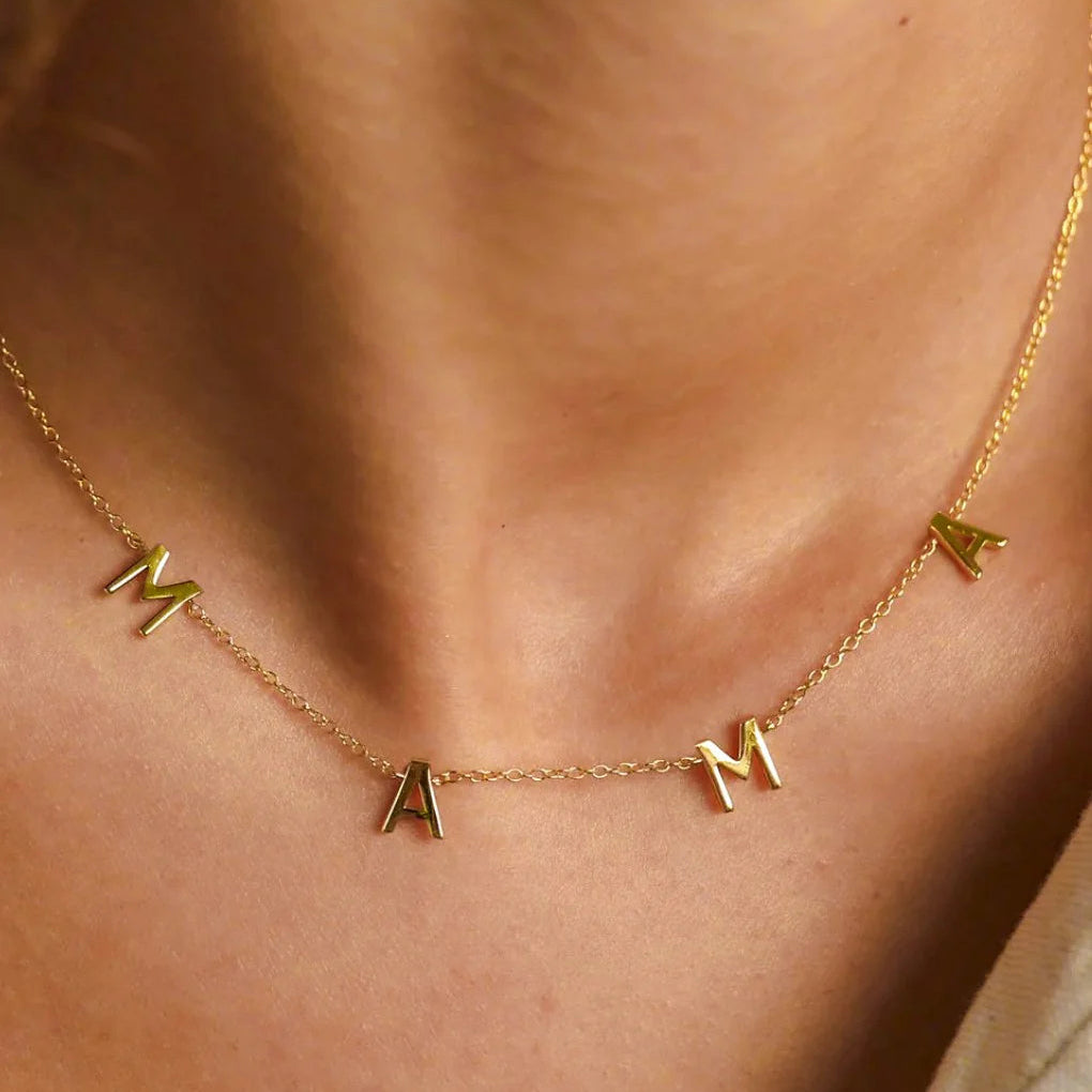 Inez Initial Necklace