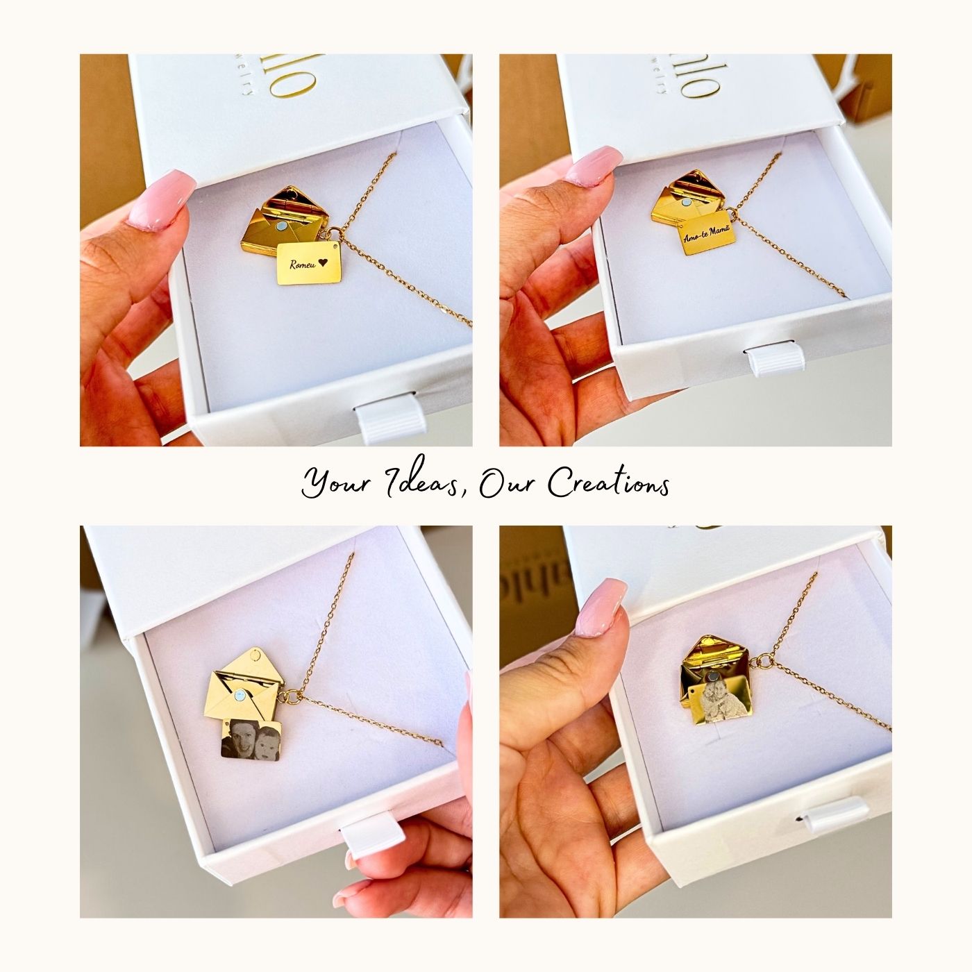 Envelope Of Love Necklace