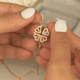 Colar da Sorte no Amor – Trevo & 4 Corações