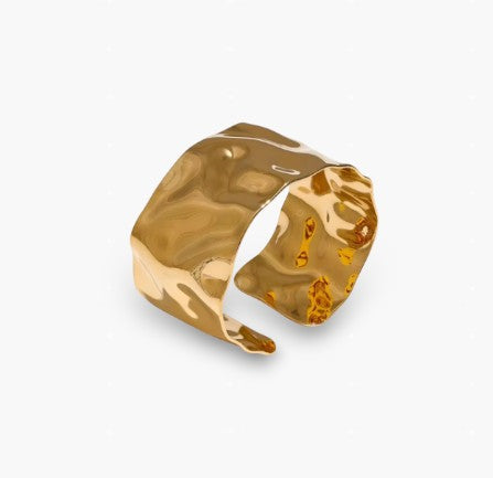 Aurum Flux Bracelet – Molten Cuff