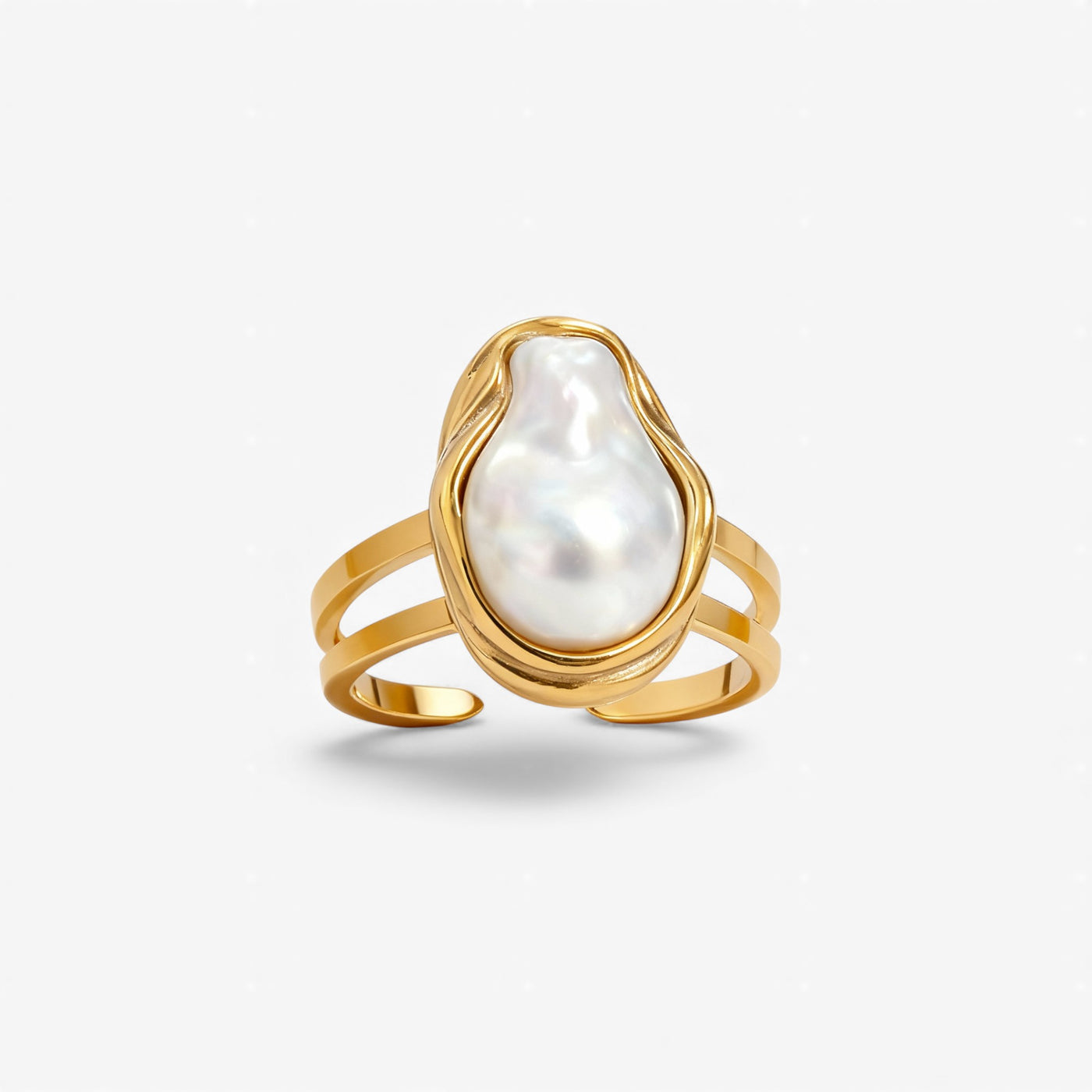 Marea Ring – Baroque Pearl