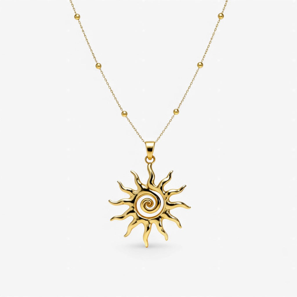Solari Necklace – Solar Swirl