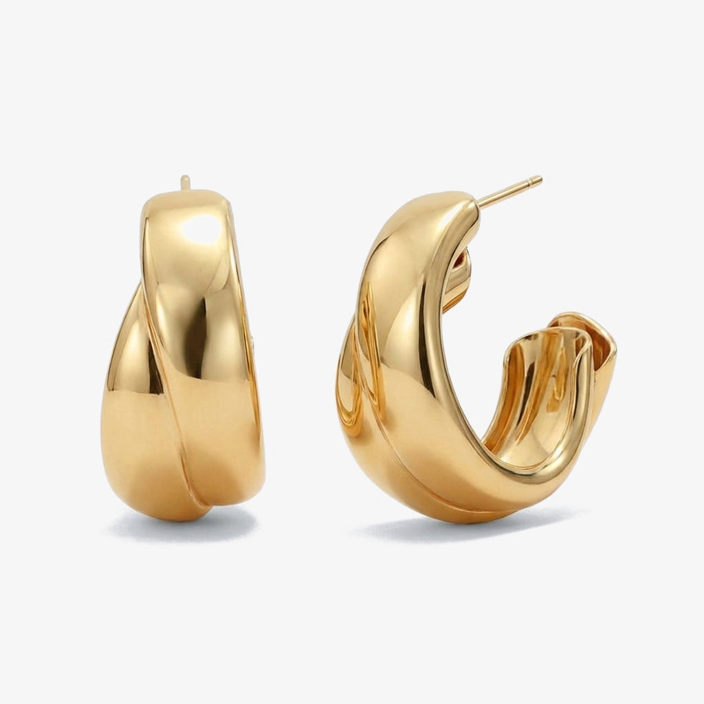 Brincos Energia em Movimento dourado
