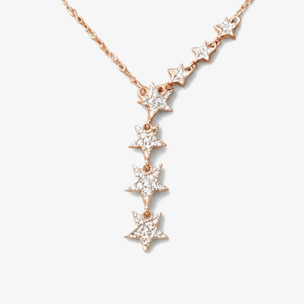 Colar Desejos de Estrelas rosé