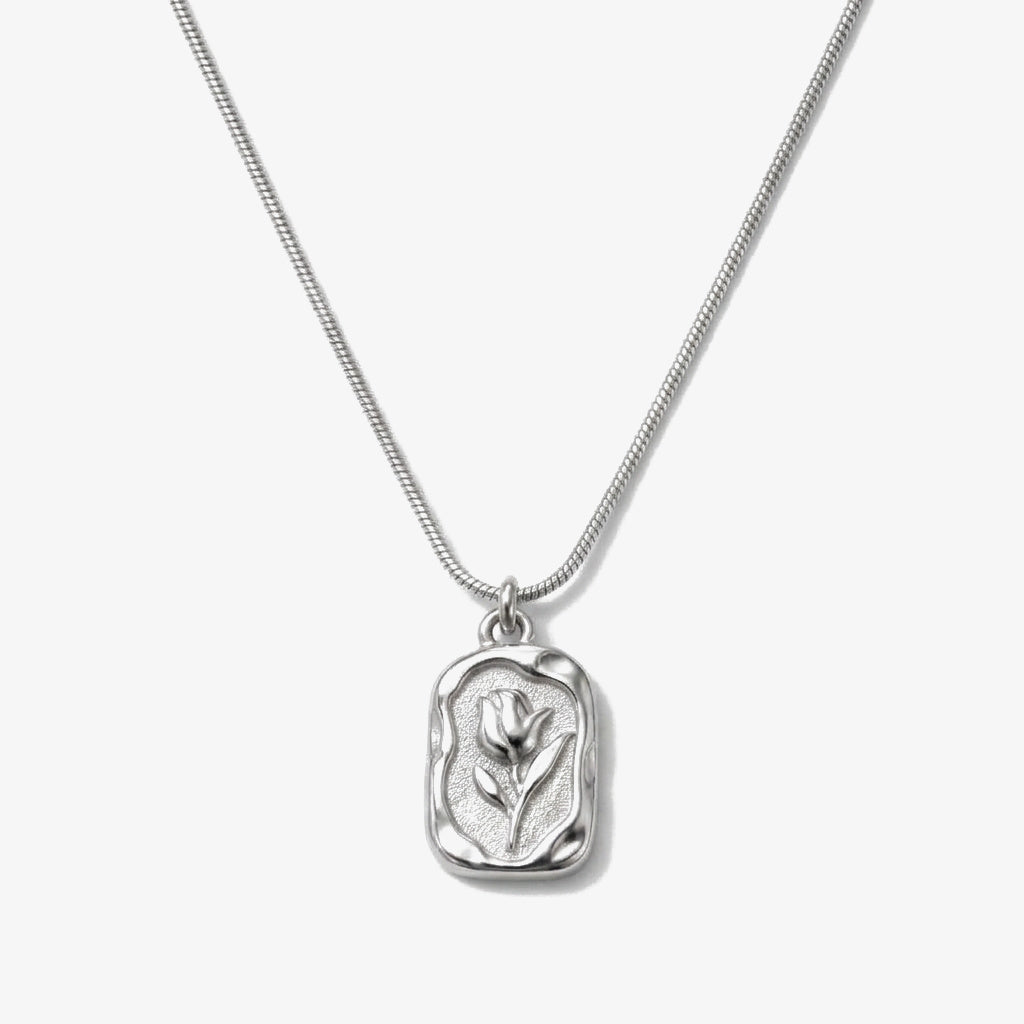 Colar Medalhão da Alma prateado