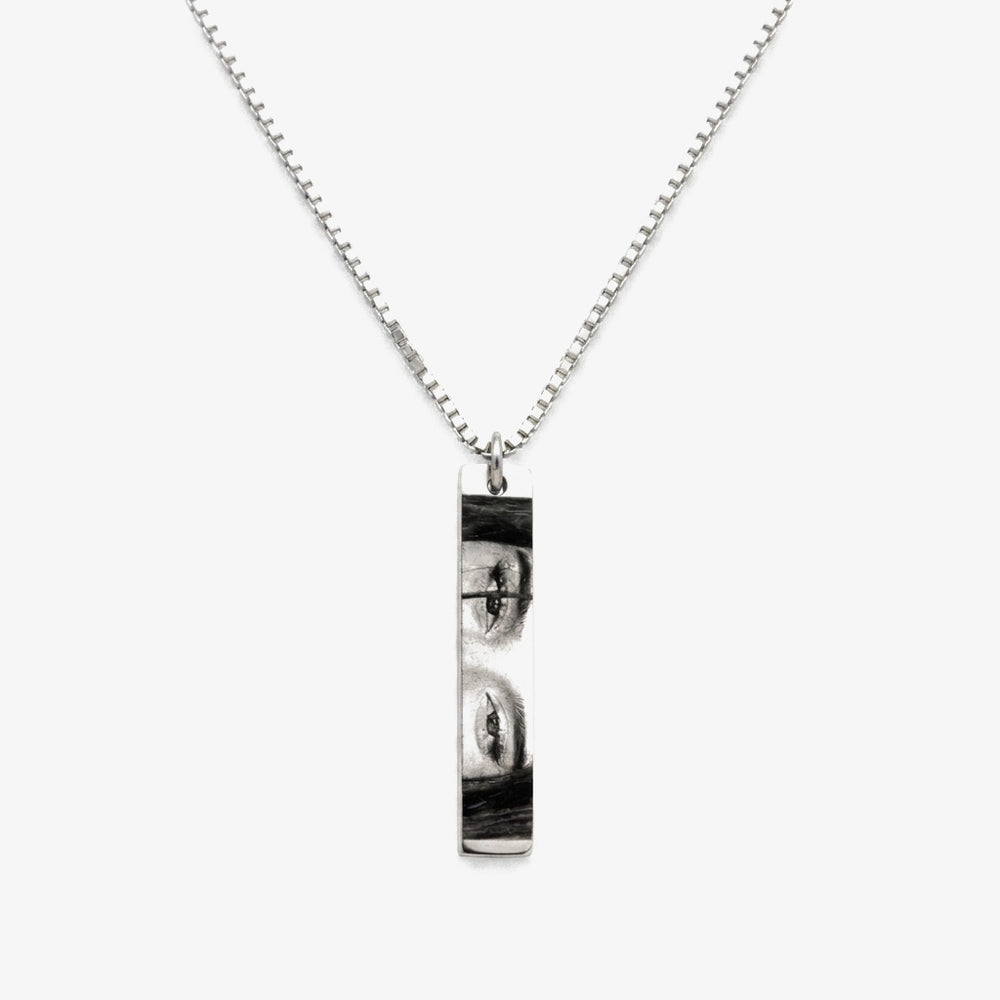 Colar Personalizável com o Teu Olhar prateado