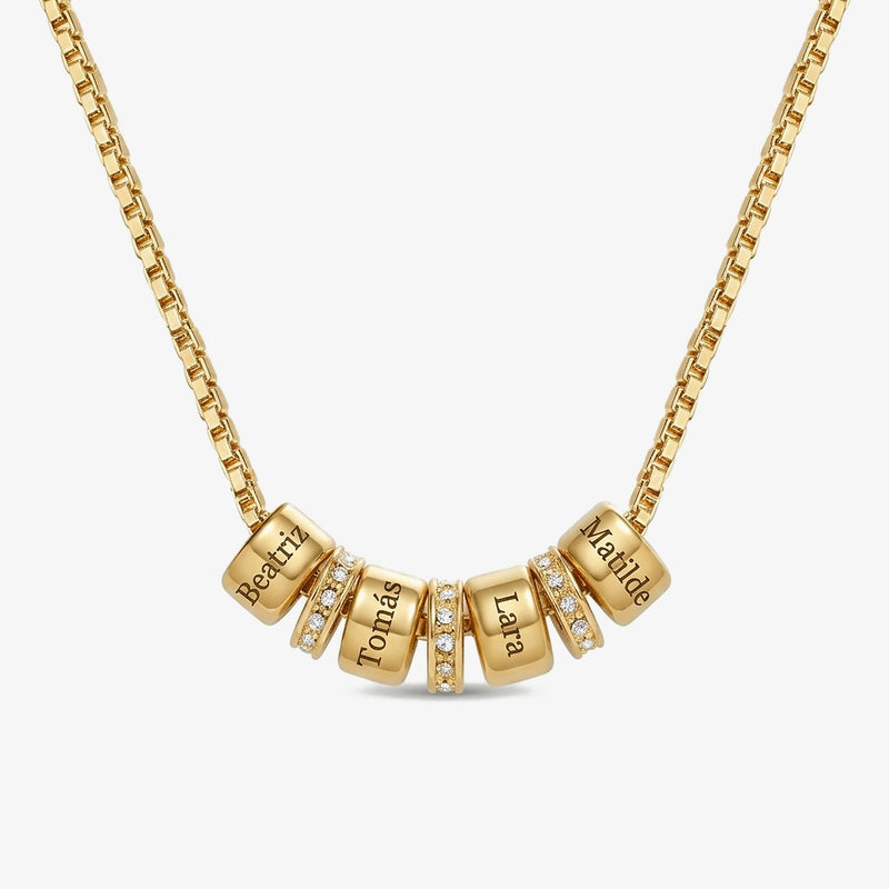 Colar Contas com Nomes