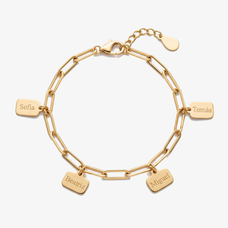 Pulseira Elos com Nomes