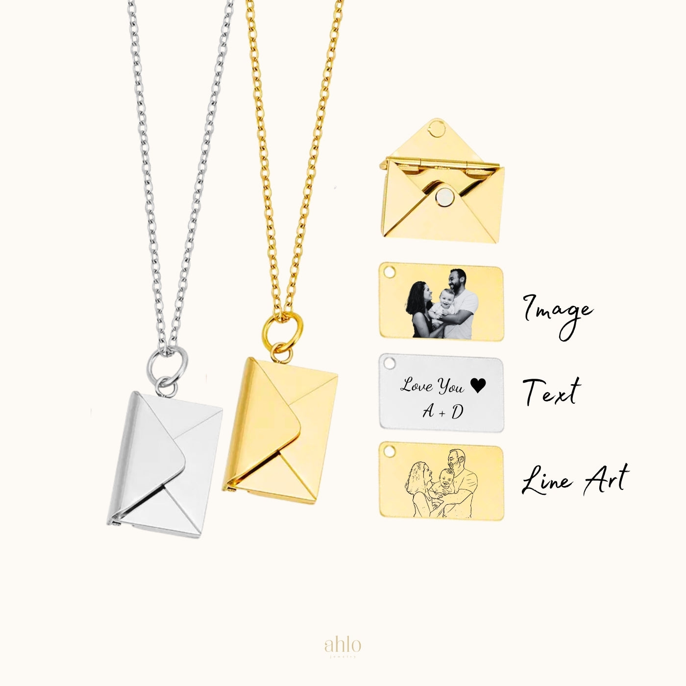 Envelope Of Love Necklace
