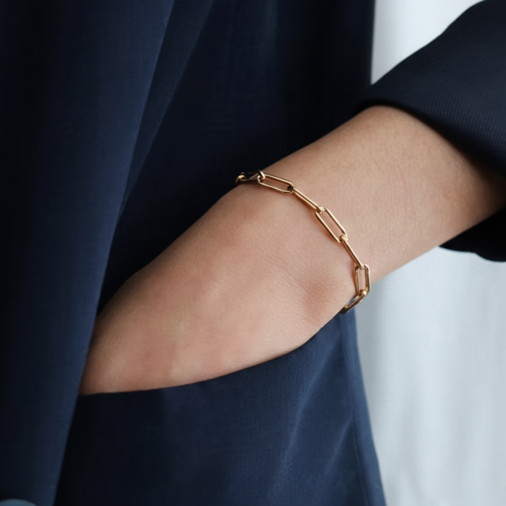 Axis Bracelet – Paperclip Chain