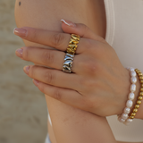 Nexus Ring – Sculpted Link