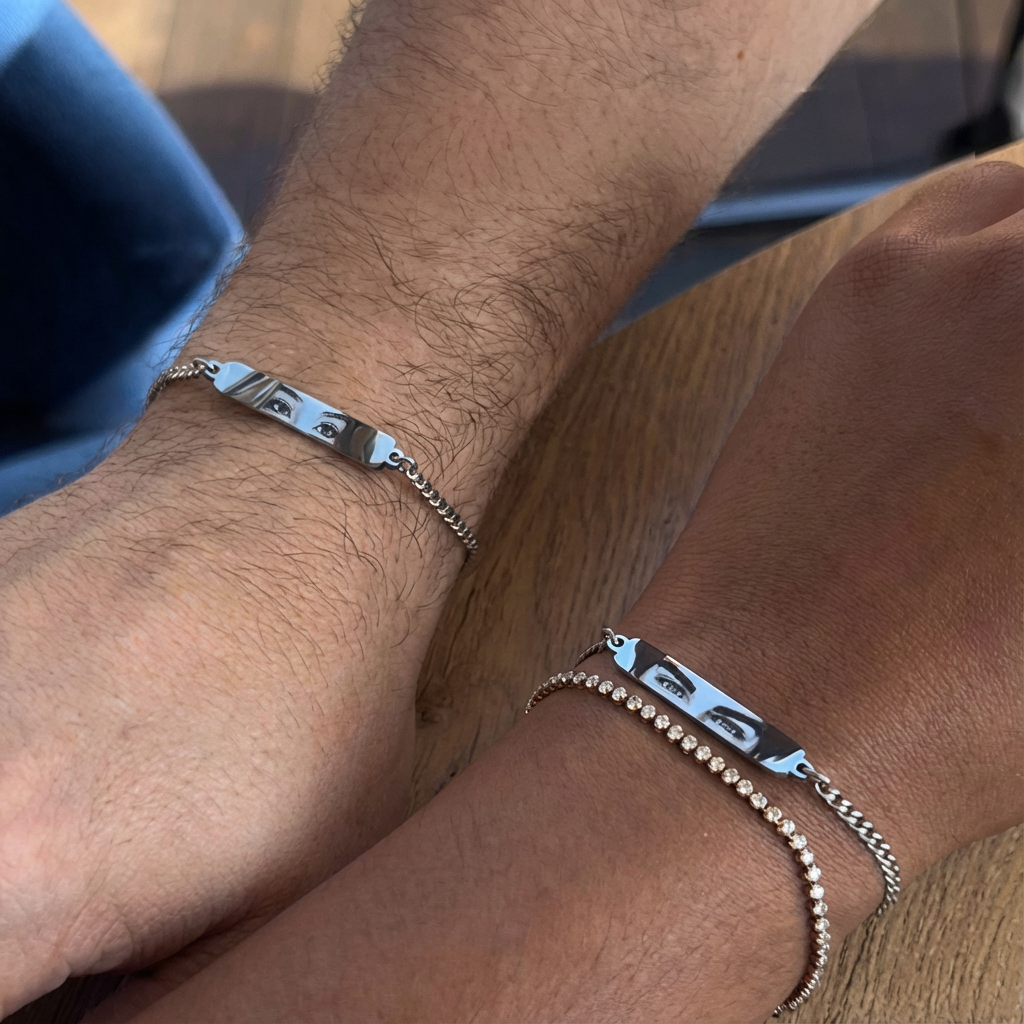 Pulseira Personalizável com o Teu Olhar