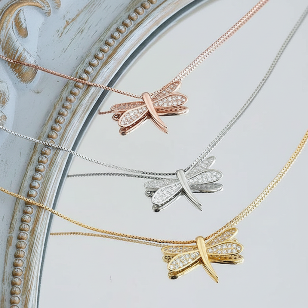 Zygaene Necklace – Dragonfly Pendant