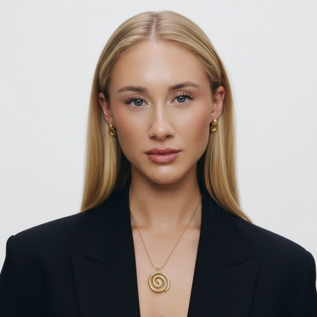 Kyklo Necklace – Spiral Energy