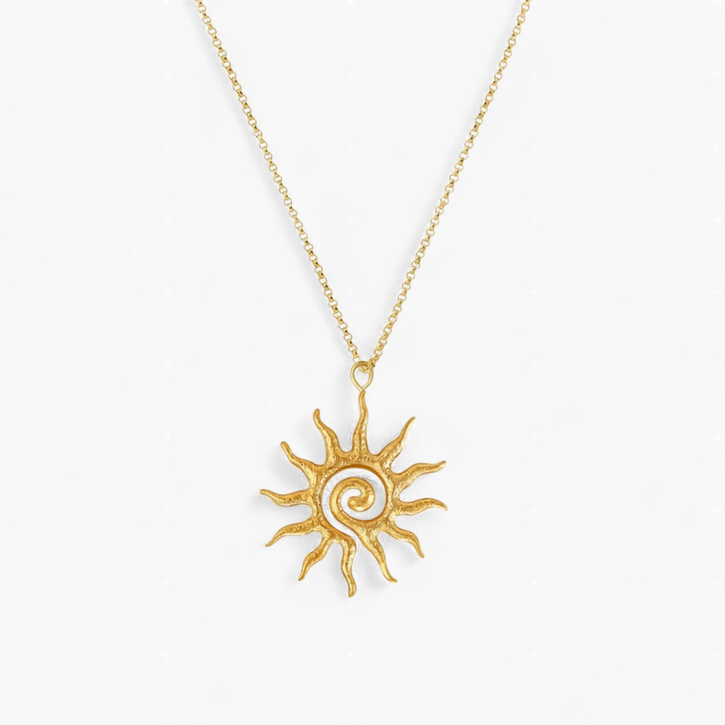 Solari Necklace – Solar Swirl