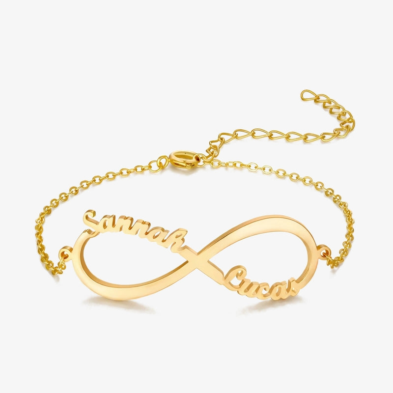Pulseira Infinito com Nomes