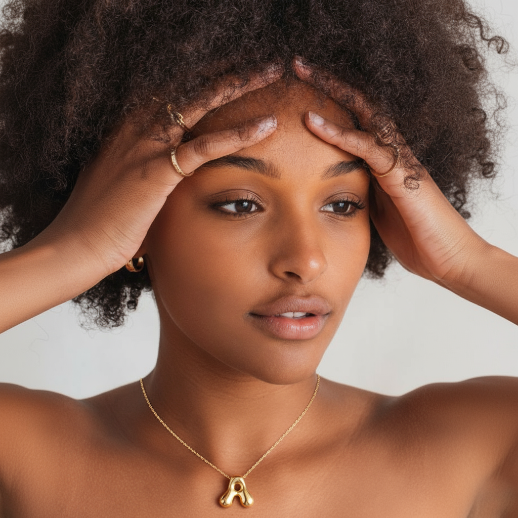 Alma Initial Necklace