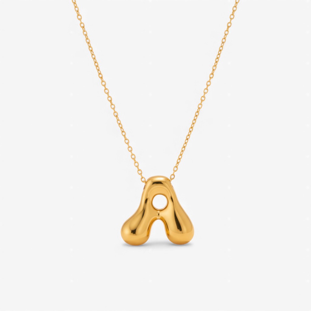 Alma Initial Necklace