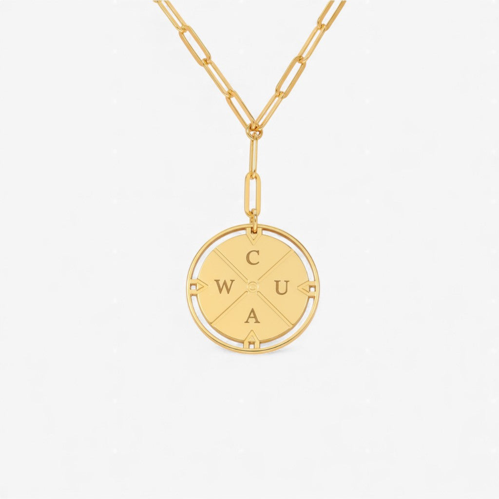 Vita Compass Necklace