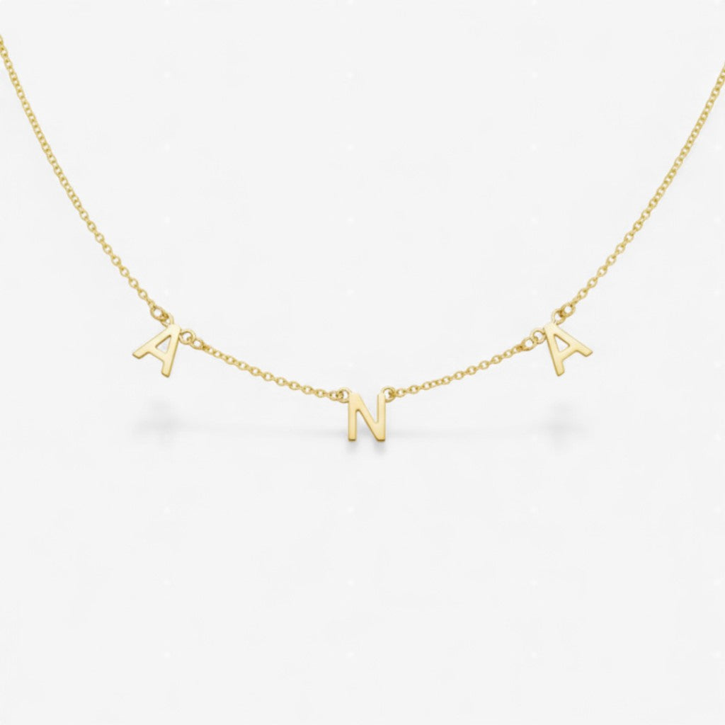 Inez Initial Necklace