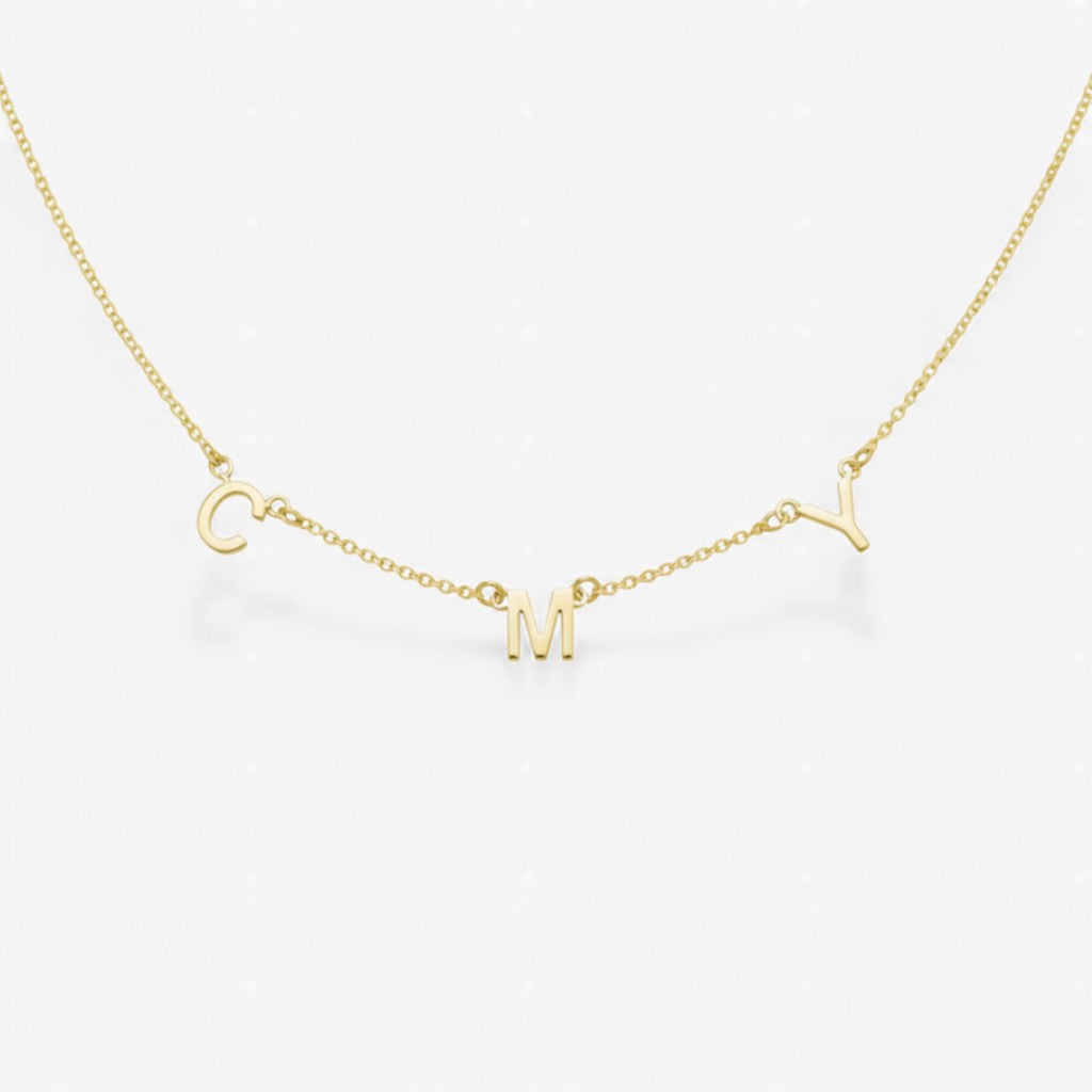 Inez Initial Necklace