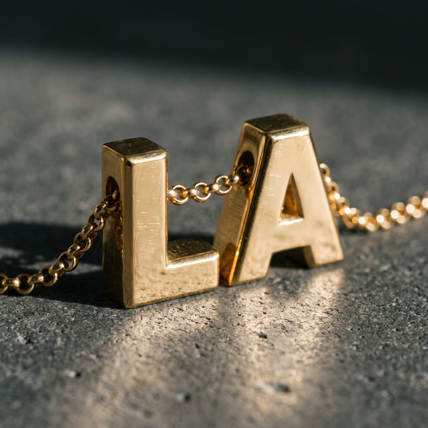 Pormenor das letras em relevo